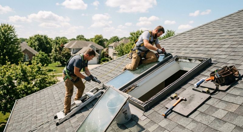 Skylight Glass Replacement in Kent, WA