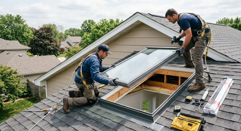 Roof Skylight Installation in Kent, WA